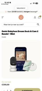 Owlet Dream Sock + Camera - Zo goed als nieuw!, Ophalen, Zo goed als nieuw, 250 meter of meer, Camera