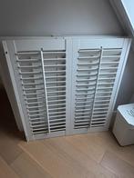Houten shutters kleur 9010 Topkwaliteit., Huis en Inrichting, Ophalen
