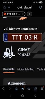 GINAF X 4342 .8X6 KIPPER . M.M.B.S  .ORIGINEEL LANGZAAM VERK, Automaat, 430 pk, Overige kleuren, Ginaf
