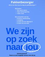 Werk aangeboden als pakketbezorger, Vacatures, Vanaf 10 jaar, Overige vormen