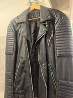Phillip plein vintage leather jacket size L, Ophalen, Zo goed als nieuw, Zwart