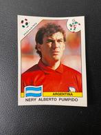 Nery Pumpido - Argentinië - Panini WK 1990 Sticker, Ophalen of Verzenden, Zo goed als nieuw, Buitenlandse clubs, Poster, Plaatje of Sticker