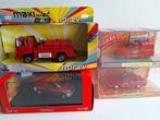 4x Brandweerauto Renault Sapeurs Pompiers Norev 1/43, Ophalen of Verzenden, Zo goed als nieuw, Auto, Norev