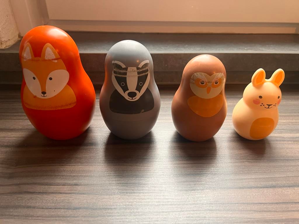 Matroesjka poppetjes - Dieren, Ophalen of Verzenden, Zo goed als nieuw