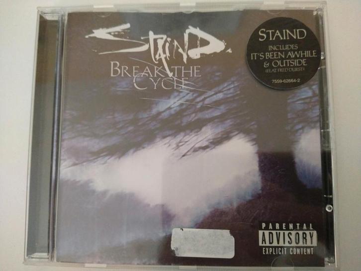 Staind – Break The Cycle, Cd's en Dvd's, Cd's | Hardrock en Metal, Gebruikt, Verzenden