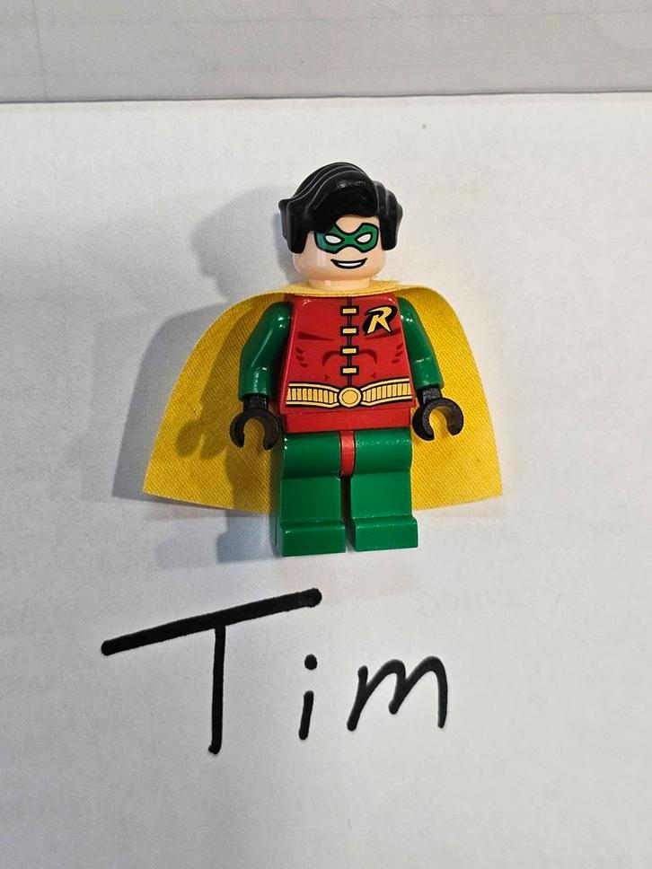 LEGO Batman 2006-2008 - Robin Wavy Hair bat009 NIEUW!, Kinderen en Baby's, Speelgoed | Duplo en Lego, Nieuw, Verzenden
