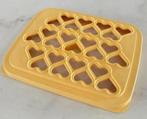 Tupperware hapjesmaker hart vorm, Ophalen of Verzenden, Zo goed als nieuw, Geel, Overige typen