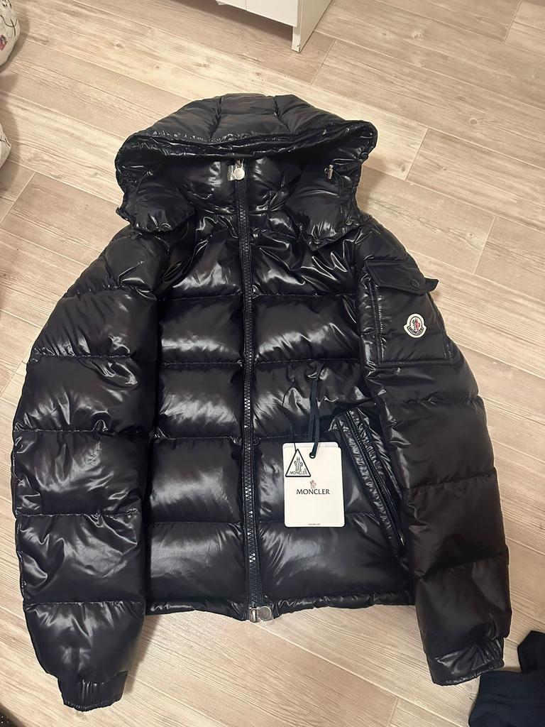 Moncler maya navy, Ophalen of Verzenden, Nieuw, Zwart