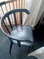 Ikea zwarte stoel 2 stuks, Tuin en Terras, Tuinstoelen, Ophalen of Verzenden, Zo goed als nieuw, Kunststof