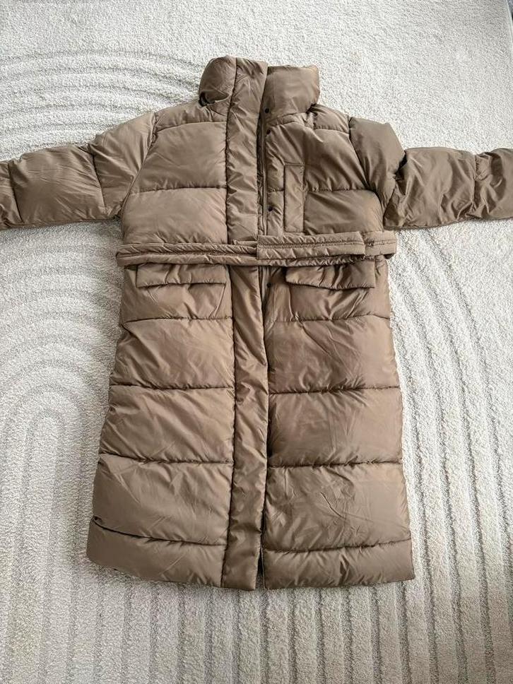 Shoeby Lange Dames Jas - Maat XL - Beige / Sand, Kleding | Dames, Jassen | Winter, Ophalen of Verzenden, Nieuw, Maat 46/48 (XL) of groter