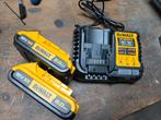 DeWalt 18V Accu's (2x) + Oplader, Ophalen of Verzenden, Nieuw, Overige typen