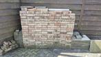 Trommelsteen Waalformaat 20x5x7 Terrageel, Tuin en Terras, Tegels en Klinkers, Ophalen, Gebruikt, Klinkers, 10 m² of meer