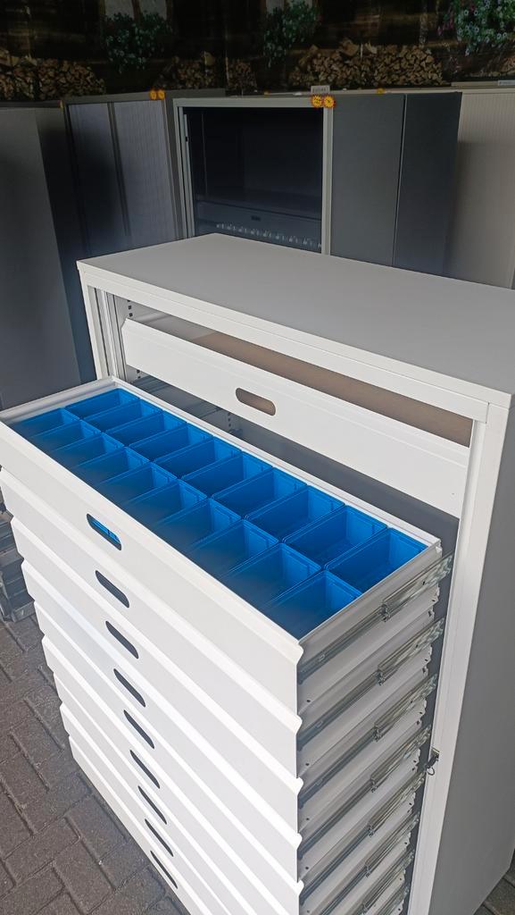 Gereedschap laden roldeurkast , werkplaatsladenkast, Huis en Inrichting, Kasten | Roldeurkasten en Archiefkasten, Zo goed als nieuw