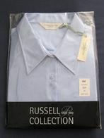 maat XL, (48) 1 nieuw Russell Collection overhemd, Kleding | Dames, Blouses en Tunieken, Russell, Blauw, Maat 46/48 (XL) of groter