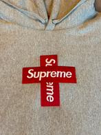 Supreme cross box hoodie, Ophalen of Verzenden, Nieuw, Maat 52/54 (L), Grijs