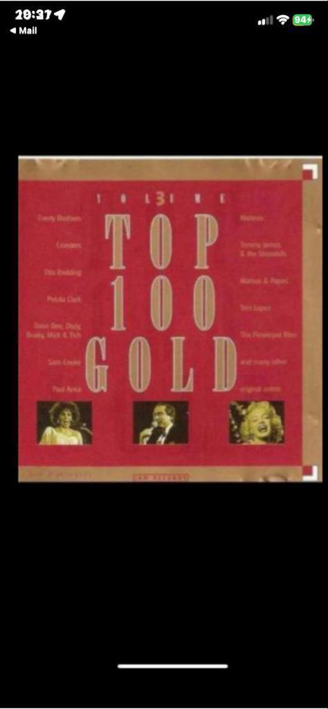 Top 100 Gold Volume 3 CD, Cd's en Dvd's, Cd's | Verzamelalbums, Gebruikt, Pop, Ophalen of Verzenden