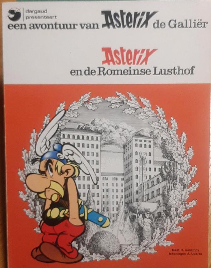 Asterix en de Romeinse Lusthof - Stripboek, Boeken, Stripboeken, Gelezen, Eén stripboek, Ophalen of Verzenden