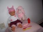 baby chou chou 48 cm met acc, Ophalen of Verzenden, Zo goed als nieuw, Babypop