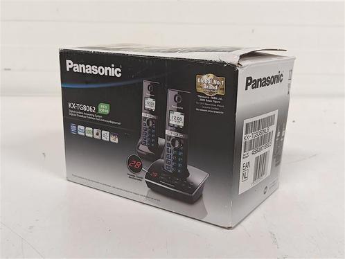 A6651. Panasonic KX-TG8062 telefoon, Telecommunicatie, Vaste telefoons | Niet Draadloos, Gebruikt, Ophalen of Verzenden