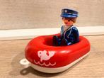 Playmobil 1.2.3. Zeeman in rubberboot, Ophalen of Verzenden, Gebruikt, Los playmobil