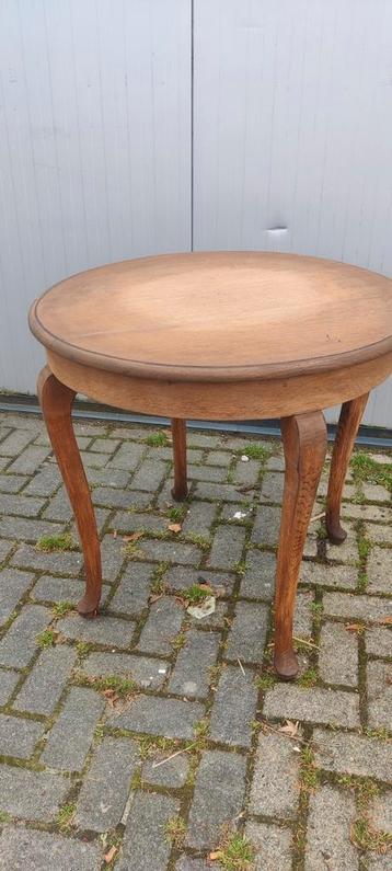Queen Anne Eettafel - Rond, Hout, Opgeknapt beschikbaar voor biedingen