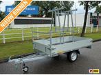 Eduard plateauwagen 250x145 750KG + Steigerbok optie!, Nieuw