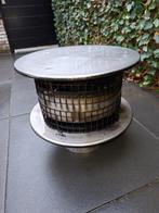 Schoorsteenkap RVS rond 200mm, Ophalen, Afvoer, Gebruikt, Rvs