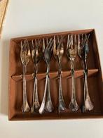 12 verzilverde gebaksvorkjes, Ophalen of Verzenden