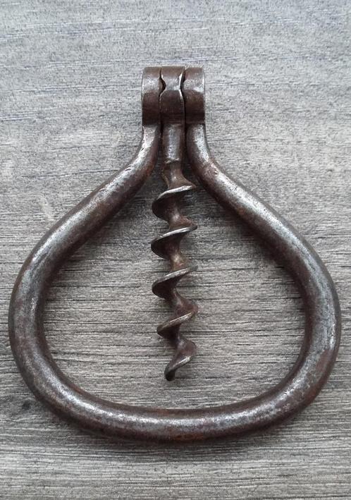 Omstreeks1850 Kurkentrekker inklapbaar Zakmodel Pocket Model, Antiek en Kunst, Antiek | Keukenbenodigdheden, Ophalen of Verzenden