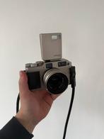 Contax G1 Green Label - Zeiss 28mm - TLA 140 Flitser, Audio, Tv en Foto, Ophalen, Zo goed als nieuw, Compact, Overige Merken