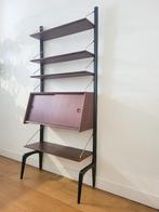 Vintage modulair wandmeubel van Louis van Teeffelen voor Wéb, Ophalen, Metaal, Minder dan 150 cm, Nvt