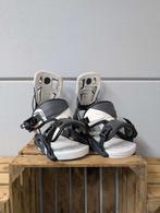 Flow fuse snowboard binding maat L wit blauw, Ophalen of Verzenden, Zo goed als nieuw, Bindingen