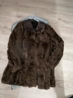 Bontjas (Nerts?), Kleding | Dames, Jassen | Winter, Ophalen of Verzenden, Zo goed als nieuw, Maat 42/44 (L), Bruin