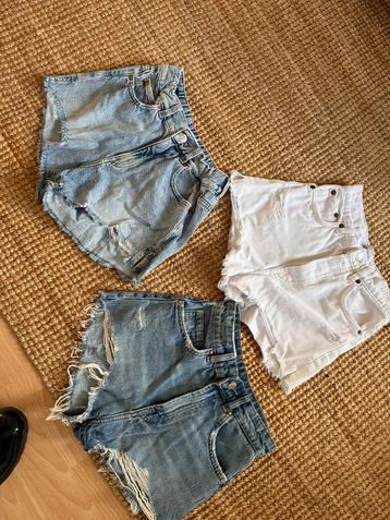 Zara 3x spijkershort 158/32 XXS beschikbaar voor biedingen