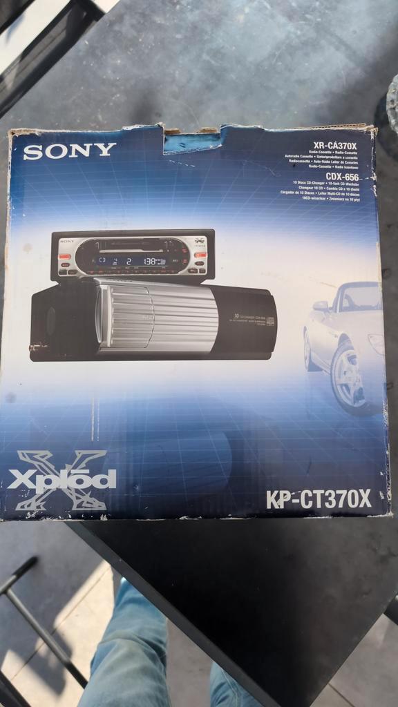 Sony XPLOD Radio-Cassette + CD Wisselaar - Nieuw!, Auto diversen, Autoradio's, Nieuw, Ophalen of Verzenden