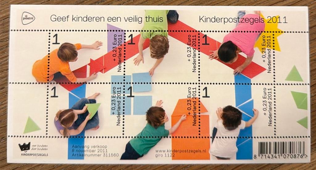 Postzegels pf. Kinderpostzegels 2011, Ophalen of Verzenden, Na 1940, Postfris