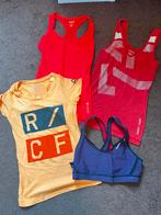 Reebok CrossFit sport shirts sportbh hemdjes set S, Kleding | Dames, Sportkleding, Ophalen of Verzenden, Zo goed als nieuw, Zwart