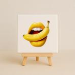 Wandtegeltje banana, Ophalen of Verzenden, Zo goed als nieuw