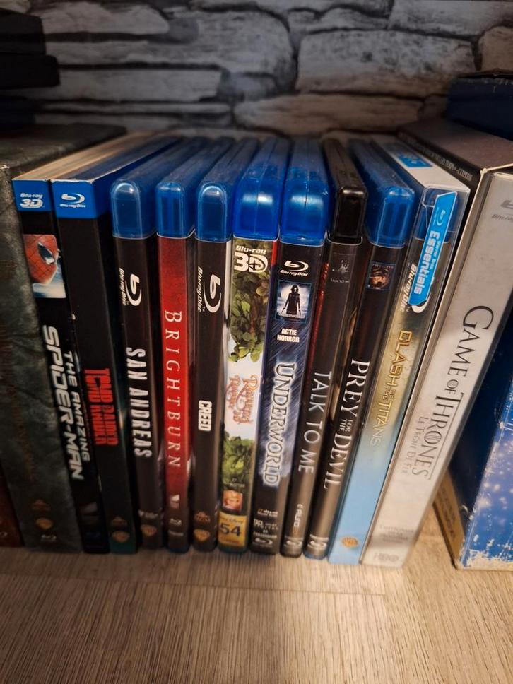 Diverse Blu-Ray's, Disney, Horror, Avontuur zie Oms, Cd's en Dvd's, Blu-ray, Zo goed als nieuw, Avontuur, 3D, Boxset, Ophalen of Verzenden