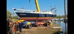 ZWARE TRAILER BOTENWAGEN  ZEILBOTEN MAX 15 T MAX 13 M, Watersport en Boten, Boottrailers, Ophalen, Gebruikt, 9 meter of meer, Stallingstrailer