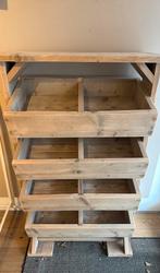 Steiger houten displaykast / winkelkast – modulair, Ophalen, Gebruikt, LoodsXL, LoodsXL