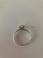 Zilver deense Dames Ring - Hans Hendrik Nijgaard Spinning, 18 tot 19, Gebruikt, Ophalen of Verzenden, Met edelsteen