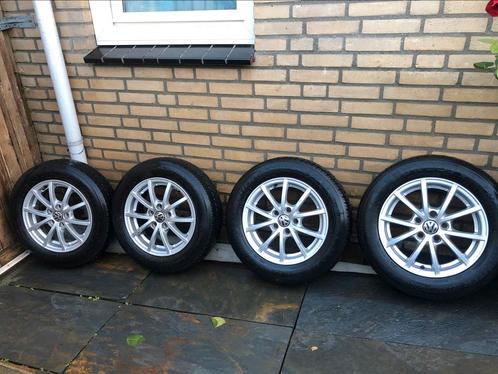 Polo velgen 14 inch 5x100 met banden., Auto-onderdelen, Banden en Velgen, Banden en Velgen, Winterbanden, 14 inch, 165 mm, Personenwagen