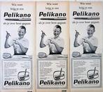 24 vintage advertenties pennen 26-70 pen vulpen Pelikan, Ophalen of Verzenden, Gebruikt, Balpen, Overige merken