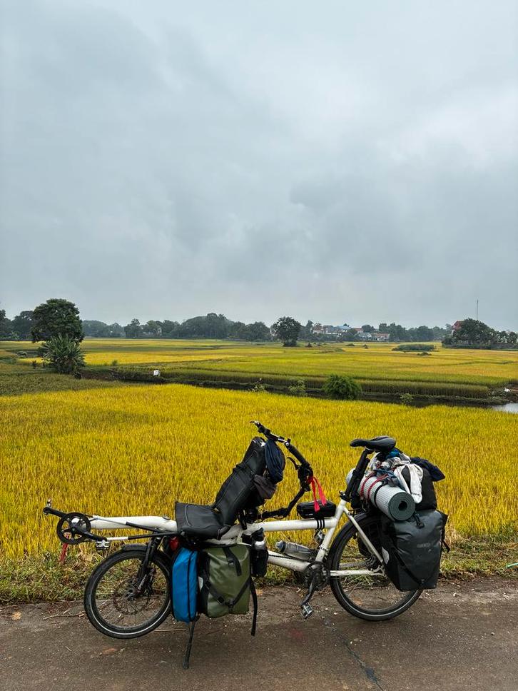 Hase Pino Tandem Fiets - Klaar voor avontuur!, Fietsen en Brommers, Fietsonderdelen, Gebruikt, Algemeen, Frame, Ophalen