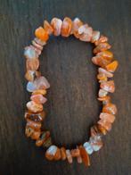 Edelsteen Armbandje, Overige materialen, Met edelsteen, Oranje, Ophalen of Verzenden