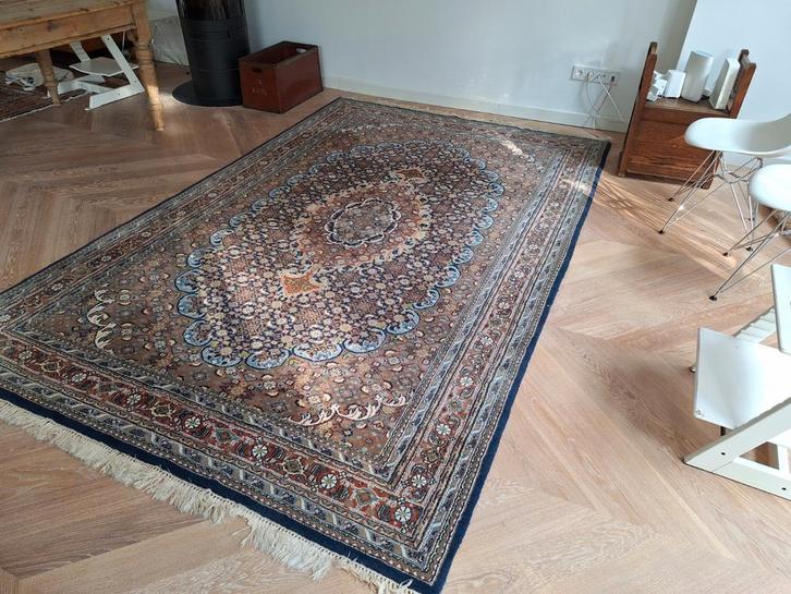 Perzisch Ghoum (Qom) tapijt, Huis en Inrichting, Stoffering | Tapijten en Kleden, Gebruikt, 200 cm of meer, 200 cm of meer, Rechthoekig