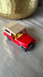 Vintage Matchbox Superfast No.53 CJ6 Rode Jeep, Ophalen of Verzenden, Zo goed als nieuw, Auto