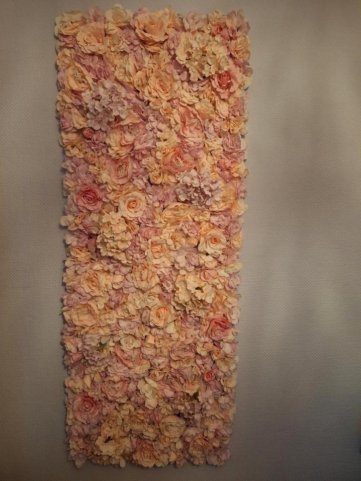 Bloemenwand Decoratie, Huis en Inrichting, Woonaccessoires | Wanddecoraties, Zo goed als nieuw, Ophalen