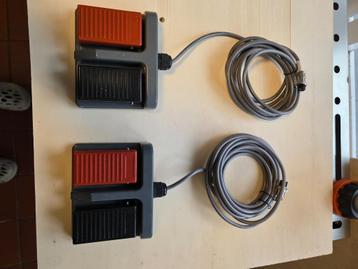 voetschakelaar twee kanalen beschikbaar voor biedingen